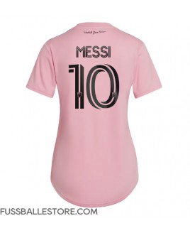 Günstige Inter Miami Lionel Messi #10 Heimtrikot Damen 2023-24 Kurzarm